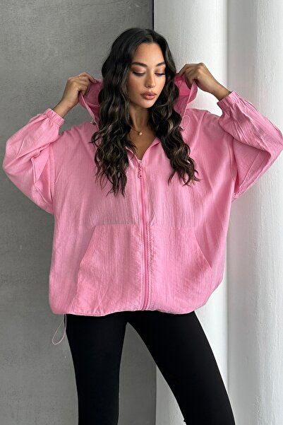 MD trend Women's Hooded Elastic Cap