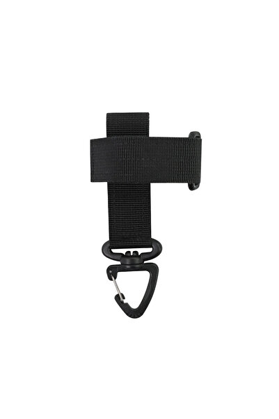 Choice قفازات تكتيكية خارجية من النايلون بمشبك أسود لمحبي الجيش وحبل التسلق تريا