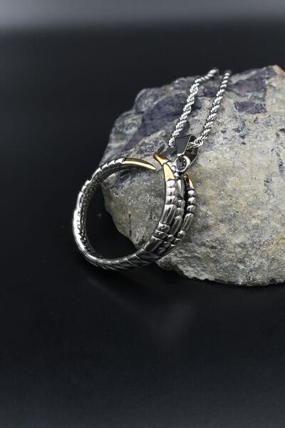 Prestige Eagle Claw Necklace Stainless Steel Chain 3mm 902091
