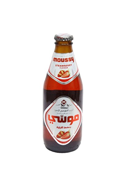 Moussy Strawberry Flavour Malt Beverage, 330 ml