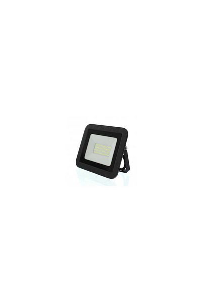 Well Proiector LED 30W 2400lm IP65 6500K alb rece carcasa aluminiu negru