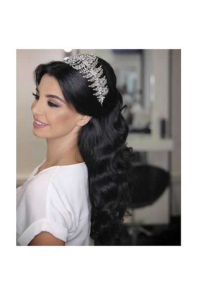 OEM Diadema flexibila cu Swarovski Elements Rania