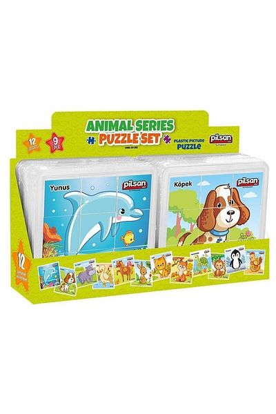 CPU ELEKTRONİK Nessiworld 03 355 Animal Series Puzzle Set