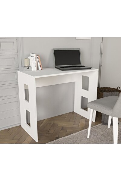 UnicUtil Birou, Minimal Space, UnicUtil, 90 x 45 x 73.8 cm, Alb, UUDESK30