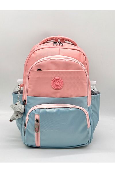 Harmela First School Bag Set of 3 Unisex Children's Primary School Bag 8010 Powder-Blue