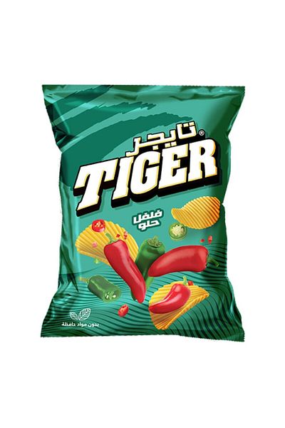 Tiger Potato Chips Chili 45g