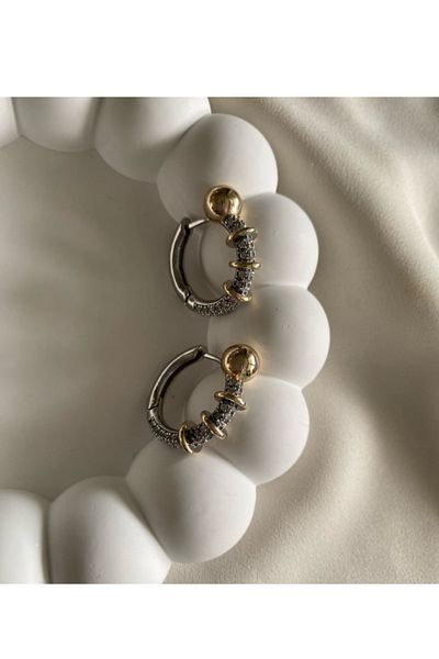 gaila design Shinny Rainb Hoop Earrings