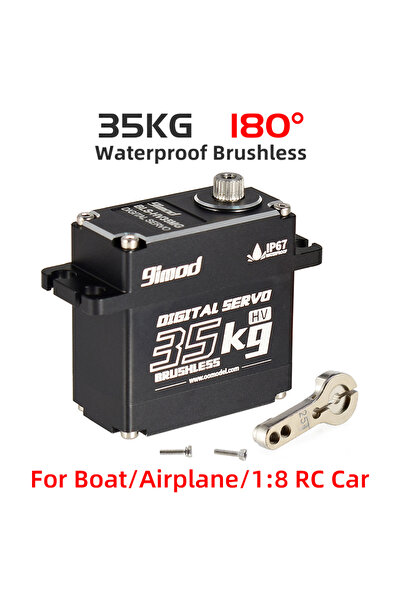 Choice محرك سيرفو معدني مقاوم للماء بدون فرشاة BLSHV35MG180 9imod RC Servo 35...