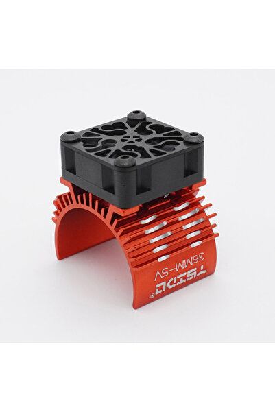 Choice 36MM-SV Red YSIDO 36MM-SV 540 550 3650 3660 3665 Motor Heatsink Cooling Fan for HPI HSP Traxxas Axia