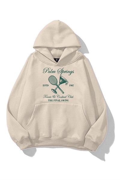 Trendiz Unisex Palm Springs Sweatshirt Stone