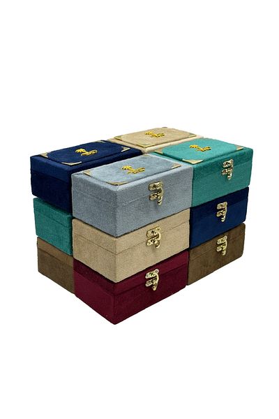 Alhadi For Oud And Saffaron Seven and Palm Velvet Oud Boxes - Dozen of 12 Pieces - 1/2 Kilo