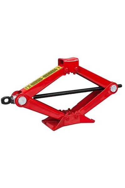 PETEX PETEX mechanical scissor jack, 1 ton, stroke 80-330 mm, red