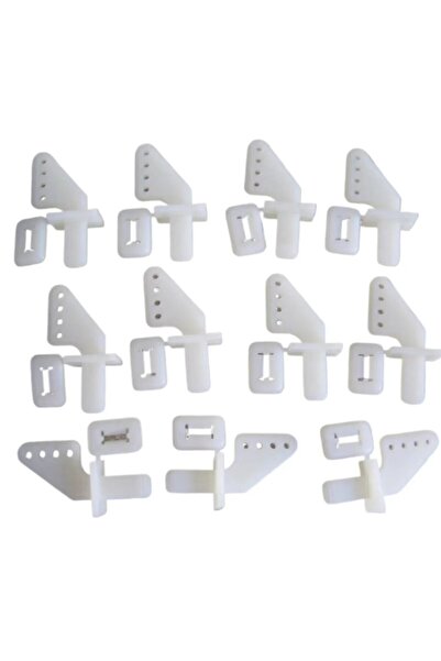 Choice 20PCS 20Pcs Nylon Pin Horns 4 Hole For Rc Airplane Parts Remote Control For Model Foam Electric Rc P