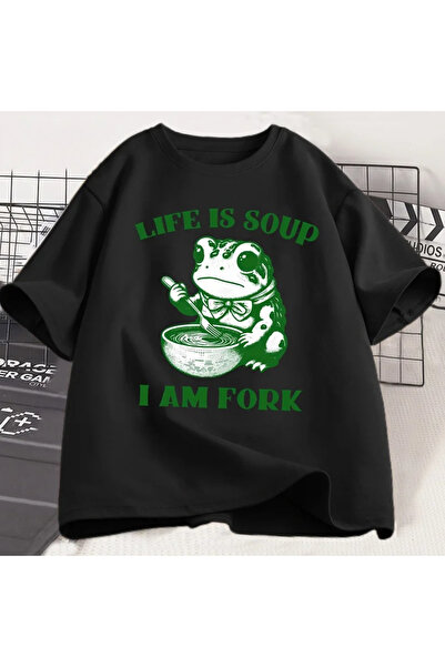 Tarzsokak Черна супа на живота I За вилици Забавна жаба Персонализирана живот T