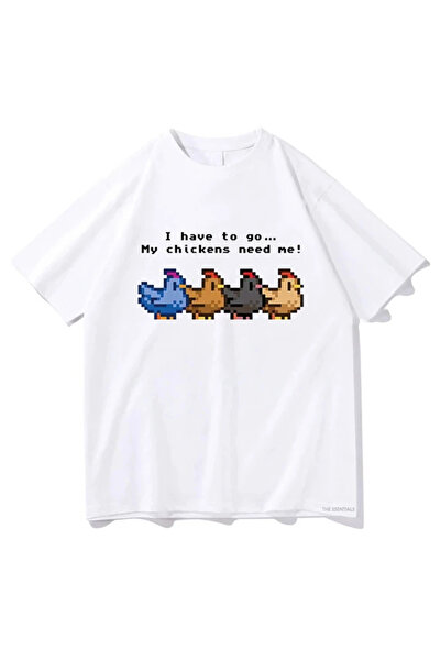 Tarzsokak Alb, Stardew Valley, puiii mei au nevoie de mine/ Harajuku Unisex