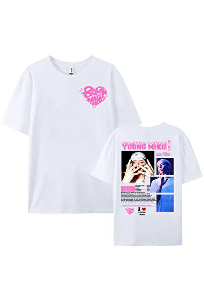 Tarzsokak Alb WASSUP Single NOU Young Miko Singer Print leri Round Neck T