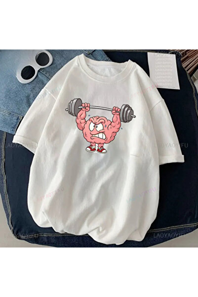 Tarzsokak White Cat Halter imprimat cu design amuzant pentru sală de sport, a...