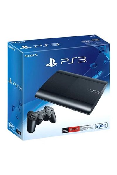 Sony RENEWED PLAYSTATION 3 500GB CONSOLE WITH GAMES, AND WIRELESS CONTROLLER