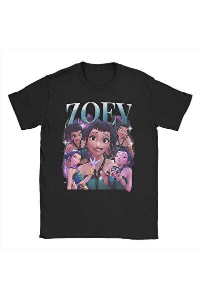 Tarzsokak Siyah Rujinu KPDH Jinu Demon Hunter Tees Kpop Huntrix T Crewne