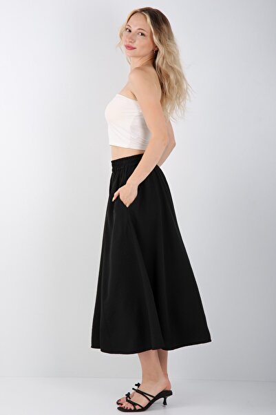 VeniLife Fusta modală cu buzunar