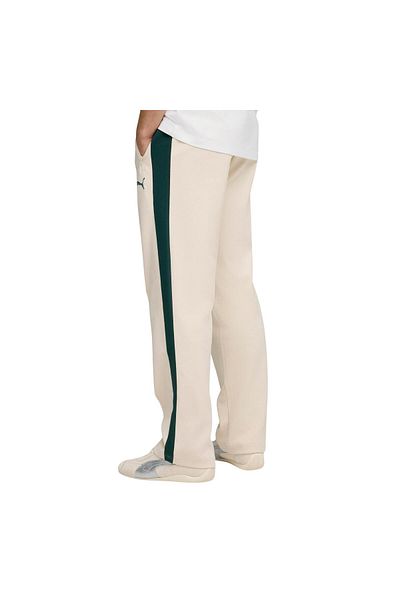 Puma 632995-87 T7 Relaxed Track Pants Sweatpants Cream