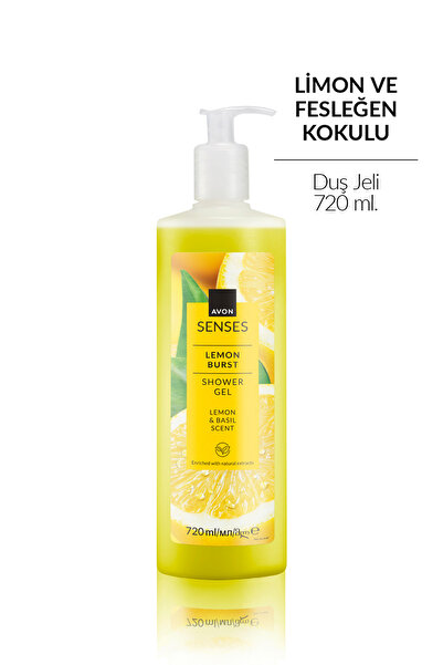 AVON Senses Lemon Burst Duş Jeli 720 Ml.