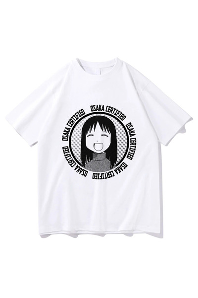Tarzsokak تي شيرت أبيض معتمد من أوساكا Harajuku Kawaii Ayumu تي شيرت ساخن للج...