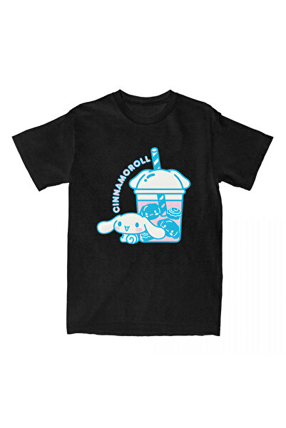 Tarzsokak Negru, amuzant, cu desene animate, câine, ceai, lapte, Kawaii Gr