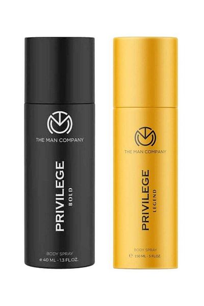 The Man Company Pack Of 2 Privilege Active Deodorant For Men