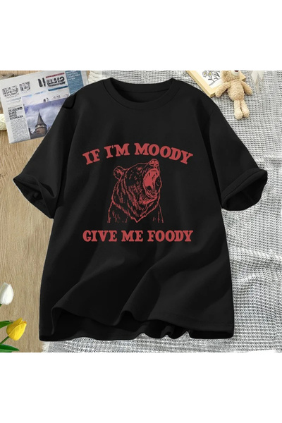 Tarzsokak Negru Dacă aș fi EWdy Summer Funny Grizzly Bear Graphic Summer Stre