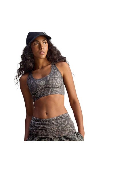 adidas Jw4542-K by Stella Mccartney Training Bra Women's Bustier Gray