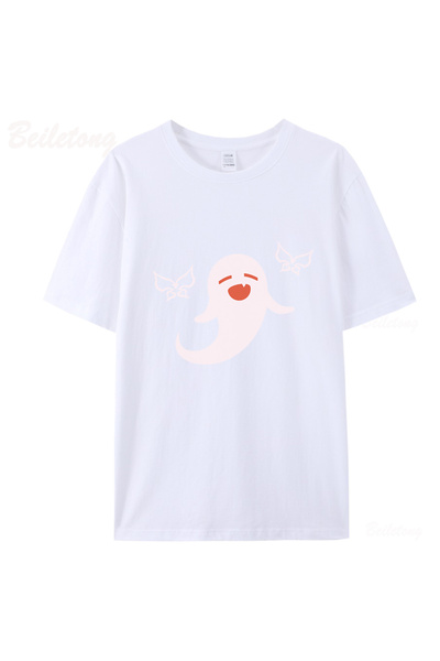 Tarzsokak White Genshin Impact T Hu Tao Ghost Cartoon Prints Joc de aventură ...