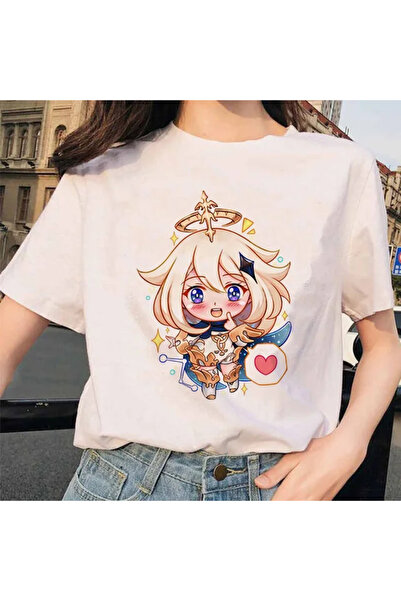 Tarzsokak بيمون جينشين وايت ناجح فينتي شياو دياون ديشيرت كايا كارتون