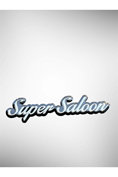 OTO SÜSLEN İSTANBUL Super Saloon Arma Aluminum Sticker 14 cm
