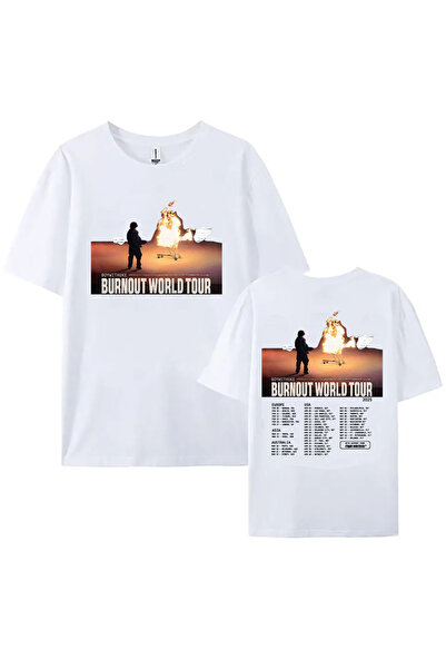 Tarzsokak White Boywithuke Burnout World Tour ediție de vară Round Boy