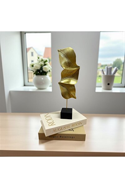 NARİBA Eskitme Yaprak Dekoratif Aksesuar