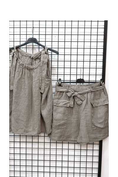 NÜANS MODA Linen suit