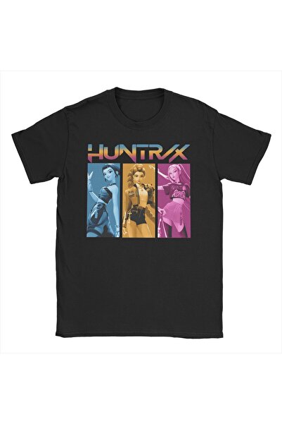 Tarzsokak Siyah Rujinu KPDH Jinu Demon Hunter Tees Kpop Huntrix T Crewne