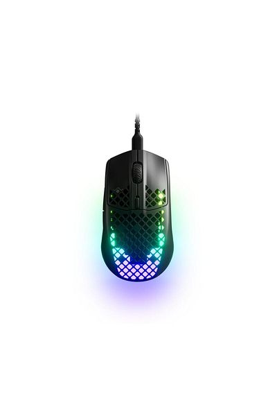 SteelSeries Aerox 3 Wired Ultra Lightweight Gaming Mouse - Onyx