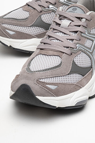 Hammer Jack Men's Lace-Up Comfortable Thick Sole Sneaker Hj 25009m Gray