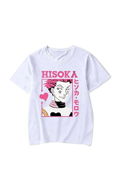 Tarzsokak Λευκό νέο δημοφιλές Anime Hisoka Print Personality Y2k καλοκαιρινό ...
