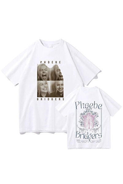 Tarzsokak Bela majica Phoebe Bridgers Pure lu Moon Song Graphic Tees Y2K Okru...