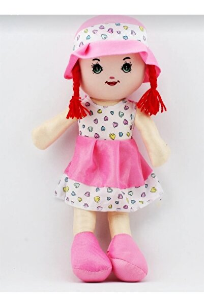 Genel Markalar Kız Oyuncak Bebek Elbiseli Oyuncak Bez Bebek 50 Cm Bez Bebek Özel Yapım Premiuom Bebek