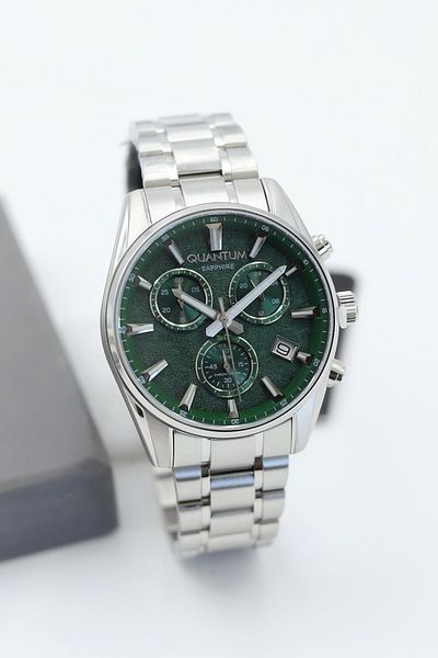 Quantum Sapphire Glass Steel Cord Men Wrist Watch Asw123-I1996Q