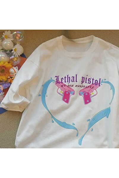 Tarzsokak Beli crtani print, letnji slatki uzorak u obliku srca, Harajuku