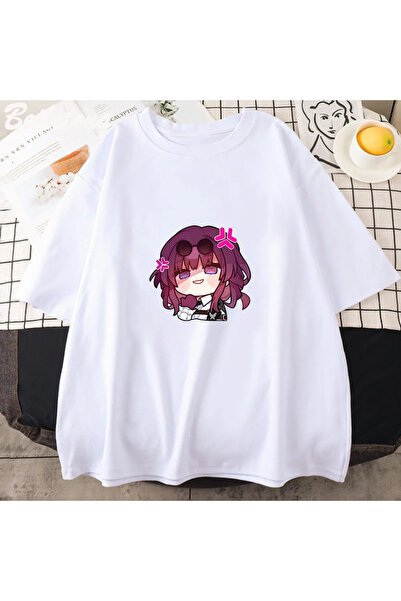 Tarzsokak Bela Honkai Star Rail Chibi Kafka Anime Print Kawaii Manga Vanitass...