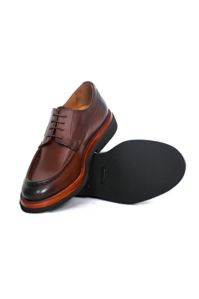 Tuna Eva Sole Genuine Leather Lace-Up Casual Men's Shoes - E3710