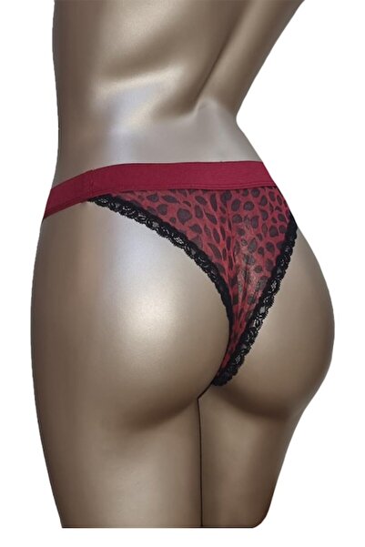 ioana boutique textile Brazilian Panties - Bordo, XL