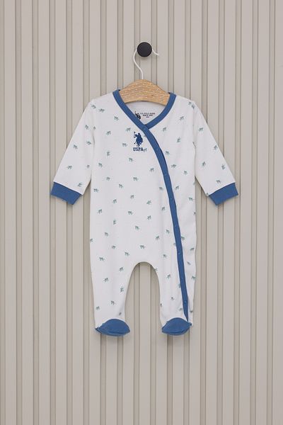 U.S. Polo Assn. Baby Boy Blue Jumpsuit 50318268-Vr071