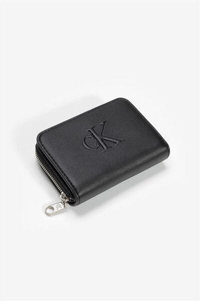 Calvin Klein Kabartma Logolu Fermuarlı Cüzdan LV04K1004GUB1 CÜZDAN LV04K1004G UB1